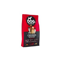 Dog’s Favorite Chunks with Beef 15 kg