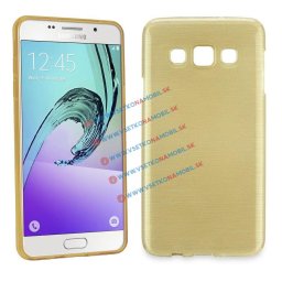 Szilikon huzat Samsung Galaxy J1 2016 arany BRUSH