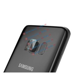 Edzett üveg Samsung Galaxy S8 Plus kamerához - 3 db