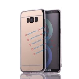 Samsung Galaxy S8 Plus arany tükrös szilikon tok