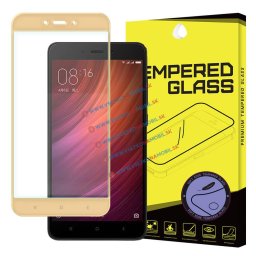 3D edzett üveg Xiaomi Redmi 4A arany