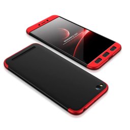 360° védőtok Xiaomi Redmi 5A fekete (piros)