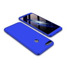 360° védőburkolat Huawei Y7 Prime 2018 kék