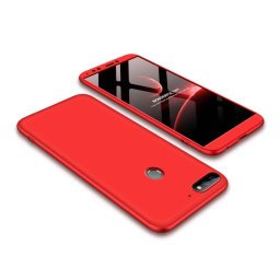 360° védőburkolat Huawei Y7 Prime 2018 piros