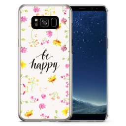 PROTEMIO MY ART obal Samsung Galaxy S8 BE HAPPY (019)
