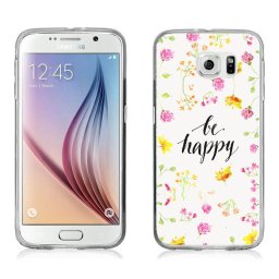 PROTEMIO MY ART kryt Samsung Galaxy S7 Edge BE HAPPY (019)