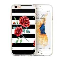 PROTEMIO MY ART kryt Apple iPhone SE 2022 / 2020 / 7 / 8 BLACK - WHITE (034) (034)