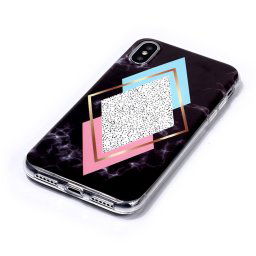 MARBLE Védőburkolat Apple iPhone X / iPhone XS RHOMBUS