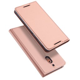 DUX könyves tok Nokia 2.1 rózsaszín
