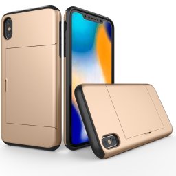 CARD Védőtok Apple iPhone XS Max arany