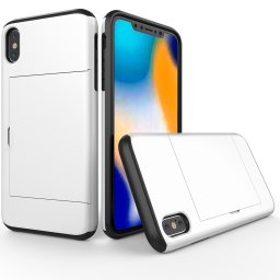 CARD Védőtok Apple iPhone XS Max -hoz fehér