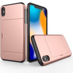 CARD Védőtok Apple iPhone XS Max készülékhez rózsaszín