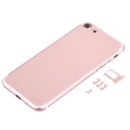 Apple iPhone 7 hátlap + apró részek rózsaszín (rózsa arany)