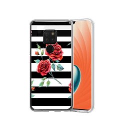 PROTEMIO MY ART Védőtok Huawei Mate 20 BLACK WHITE (034) telefonhoz