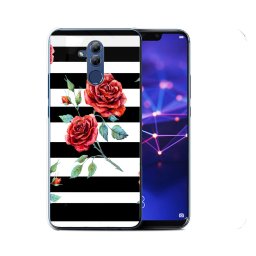 PROTEMIO MY ART Védőtok Huawei Mate 20 Lite BLACK - WHITE (034) telefonhoz