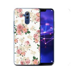 PROTEMIO MY ART Védőtok Huawei Mate 20 Lite PINK ROSES (016) telefonhoz