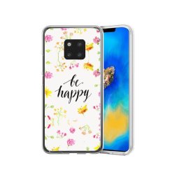 PROTEMIO MY ART Védőtok Huawei Mate 20 Pro BE HAPPY (019)