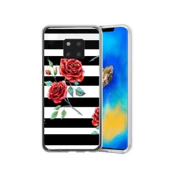 PROTEMIO MY ART Védőtok Huawei Mate 20 Pro készülékhez BLACK - WHITE (034)