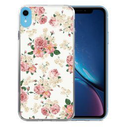 PROTEMIO MY ART Védőburkolat Apple iPhone XR PINK ROSES (016)