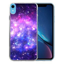 PROTEMIO MY ART Védőburkolat Apple iPhone XR GALAXY (015)