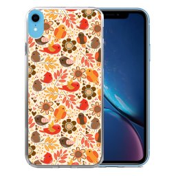 PROTEMIO MY ART Védőburkolat Apple iPhone XR BIRD S (004)