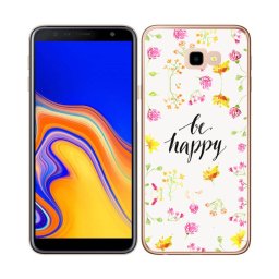 PROTEMIO MY ART Védőburkolat Samsung Galaxy J4 Plus (J415) BE HAPPY (019)