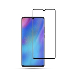 3D Edzett üveg Huawei P30 Lite fekete