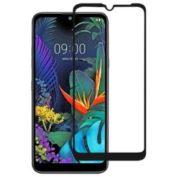 3D Edzett üveg LG Q60 / LG K50 fekete