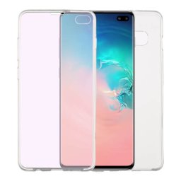 Samsung Galaxy S10 Plus kétoldalas védőburkolat átlátszó