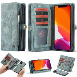 WALLET tok pénztárcával 2 az 1-ben Apple iPhone 11 Pro kék