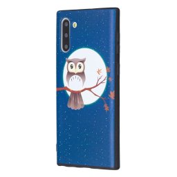 ART TPU Samsung Galaxy Note 10 Owl a fán, védőburkolaton