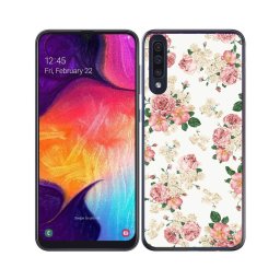 PROTEMIO MY ART Védőburkolat Samsung Galaxy A50 PINK ROSES (016)