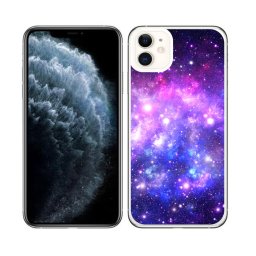 PROTEMIO MY ART Védőtok Apple iPhone 11 GALAXY (015)