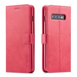 IMEEKE Samsung Galaxy S10 Plus pénztárca tok rózsaszín