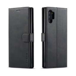 IMEEKE Wallet tok Samsung Galaxy Note 10 Plus fekete