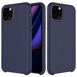 RUBBER Apple iPhone 11 Pro Max gumiborítás kék
