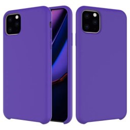 RUBBER Apple iPhone 11 Pro Max gumiborítás sötétlila