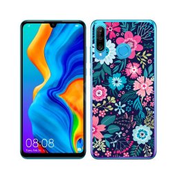 PROTEMIO MY ART Védőtok Huawei P30 Lite FLORA (038)