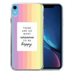 PROTEMIO MY ART Védőburkolat Apple iPhone XR REASONS (040)