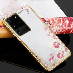 BLOOM TPU burkolat Samsung Galaxy S20 Ultra arany