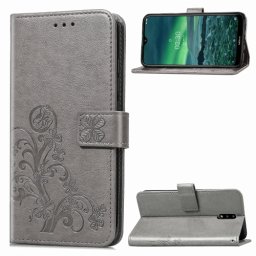 ART pénztárca tok Nokia 2.3 FLOWER S szürke