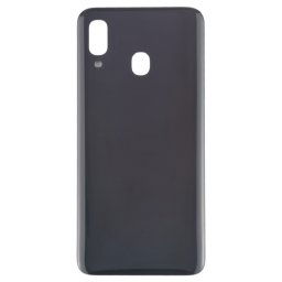 Hátlap (akkumulátor fedél) Samsung Galaxy A40 fekete