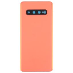 Hátlap (akkumulátor fedél) Samsung Galaxy S10 rózsaszín