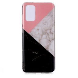 ART Szilikon tok Samsung Galaxy S20 ultra PINK BLACK MEGFELELŐSÉG