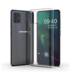 Szilikon burkolat Samsung Galaxy A71 átlátszó