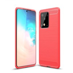 FLEXI TPU burkolat Samsung Galaxy S20 Ultra piros