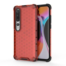 HONEYCOMB Védőburkolat Xiaomi Mi 10 piros