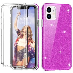 DUAL ART tartós borító Apple iPhone 11 Pro Max PURPLE GLIT
