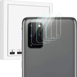 4x Edzett üveg a Samsung Galaxy S20 kamerához