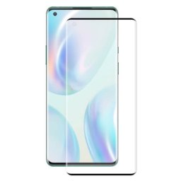 3D Edzett üveg OnePlus 8 fekete